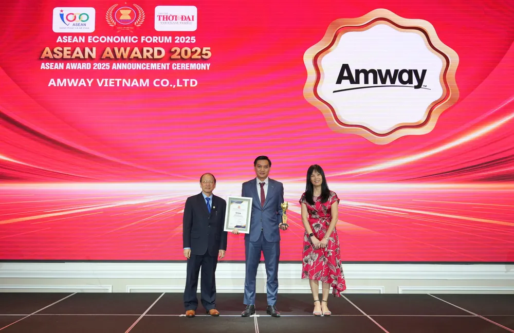 Amway Việt Nam: Khẳng định uy tín và vị thế dẫn đầu trong top 5 doanh nghiệp tiêu biểu ASEAN