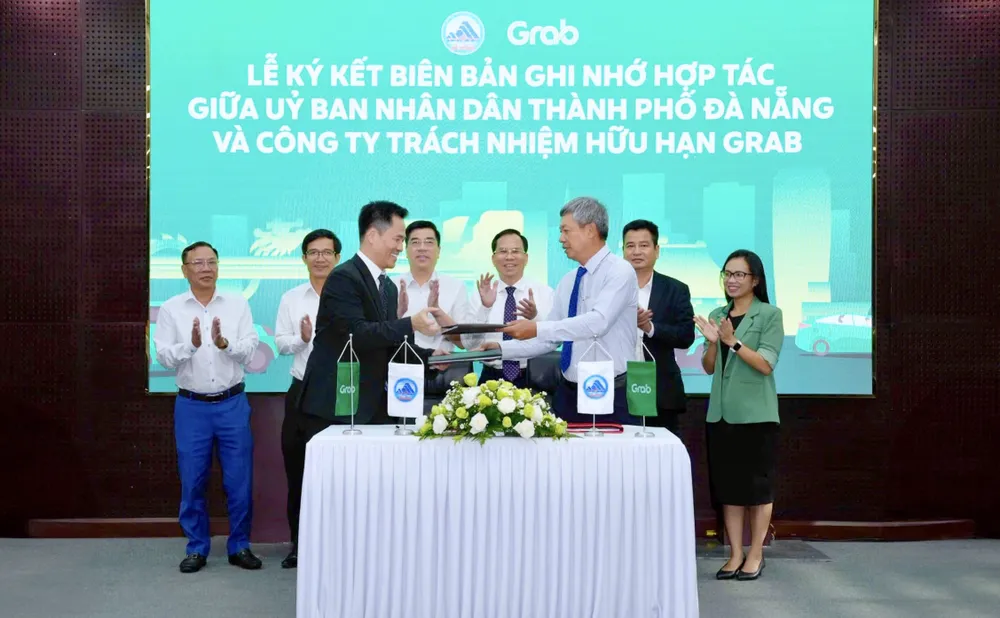 Đà Nẵng và Grab Việt Nam hợp tác thúc đẩy chuyển đổi số