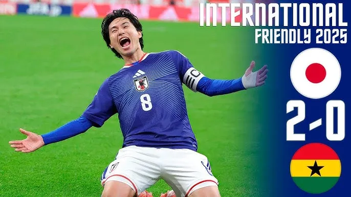 Giao hữu, Nhật Bản vs Ghana 2-0: Sano chuyền tinh tế, Minamino dứt điểm mở bàn, Ritsu Doan tận dụng sai lầm thủ thành Anang chốt hạ chiến thắng