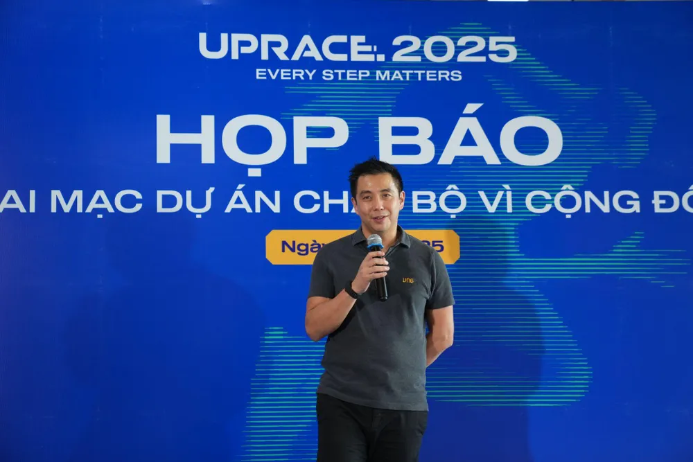 Ông Kelly Wong, Tổng Giám đốc VNG, phát biểu khai mạc