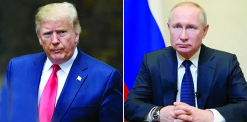 Tổng thống Donald Trump và Tổng thống Vladimir Putin T8e.jpg