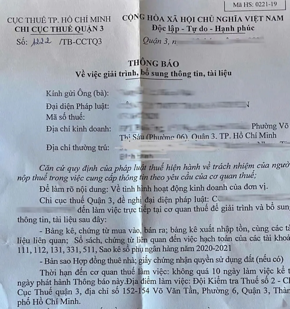 Bỗng dưng trở thành giám đốc một công ty “ma” và bị triệu tập làm việc vì công ty có hành vi mua bán hóa đơn R4b.jpg