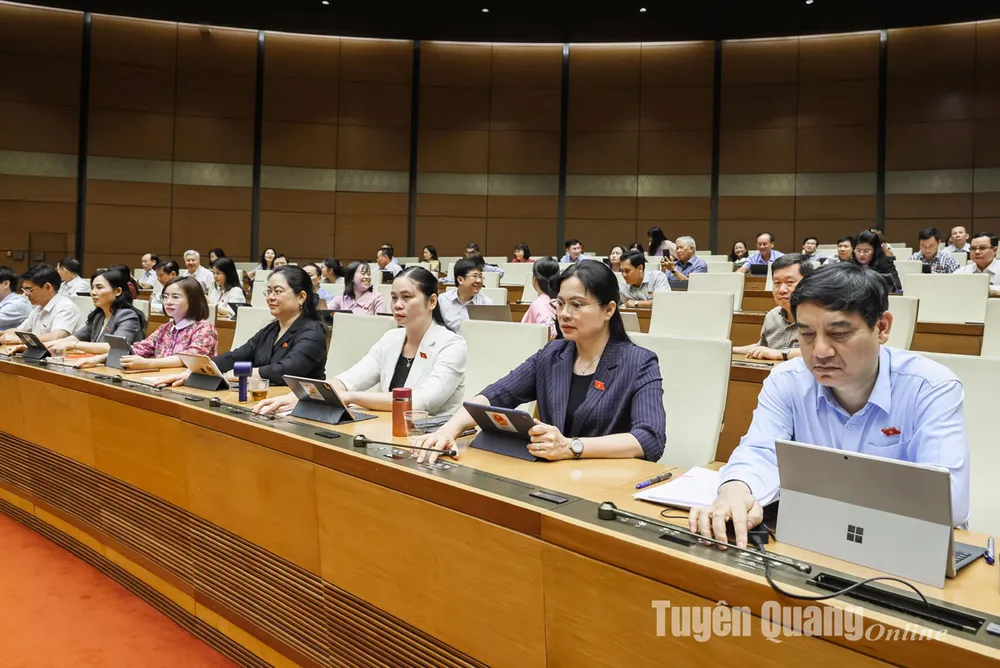 Đoàn ĐBQH tỉnh tham gia biểu quyết thông qua Nghị quyết về sắp xếp đơn vị hành chính cấp tỉnh năm 2025 448abf4b21393ce17815443a6cfac352.jpg