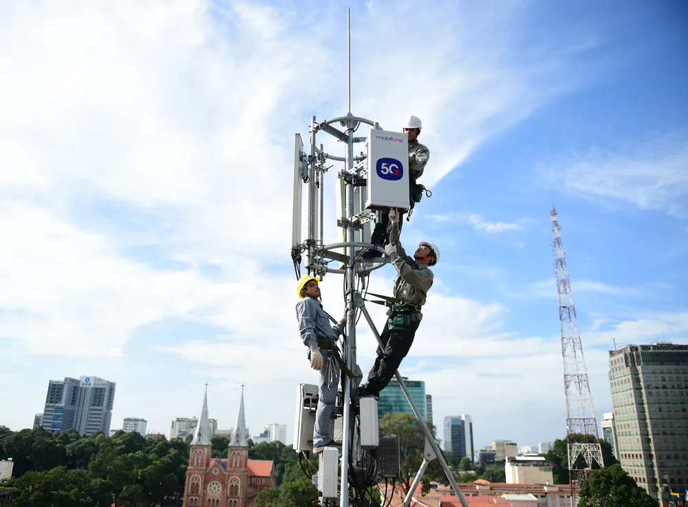 TPHCM với các mục tiêu phủ sóng 5G rộng khắp các khu vực trong thời gian tới. Ảnh: TẤN BA J1e.jpg
