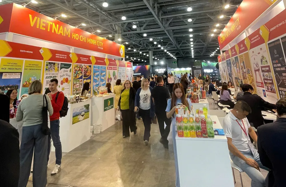 Gian hàng của TPHCM tại WorldFood Moscow 2025 R10B.jpg