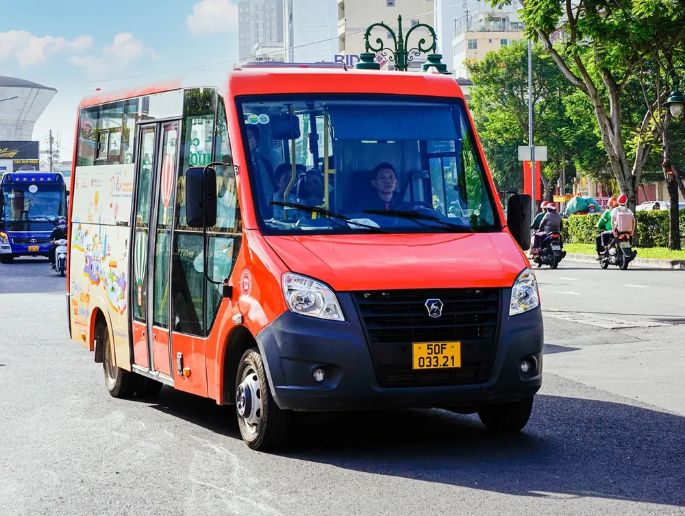 Tuyến buýt 172 từ Bến xe Vũng Tàu - Bến xe buýt Sài Gòn (phường Bến Thành) sẽ lăn bánh từ 1-11. Ảnh: TRÚC GIANG &4b.jpg