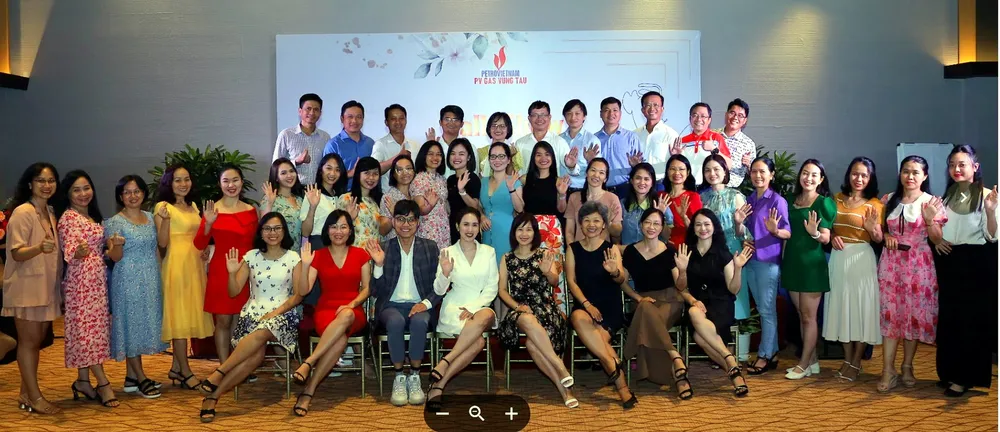 Nữ CBCNV-NLĐ Công ty Chế biến Khí Vũng Tàu hướng tới chủ đề "Bí quyết để tự tin và tỏa sáng" Nữ CBCNV-NLĐ Công ty Chế biến Khí Vũng Tàu hướng tới chủ đề "Bí quyết để tự tin và tỏa sáng"