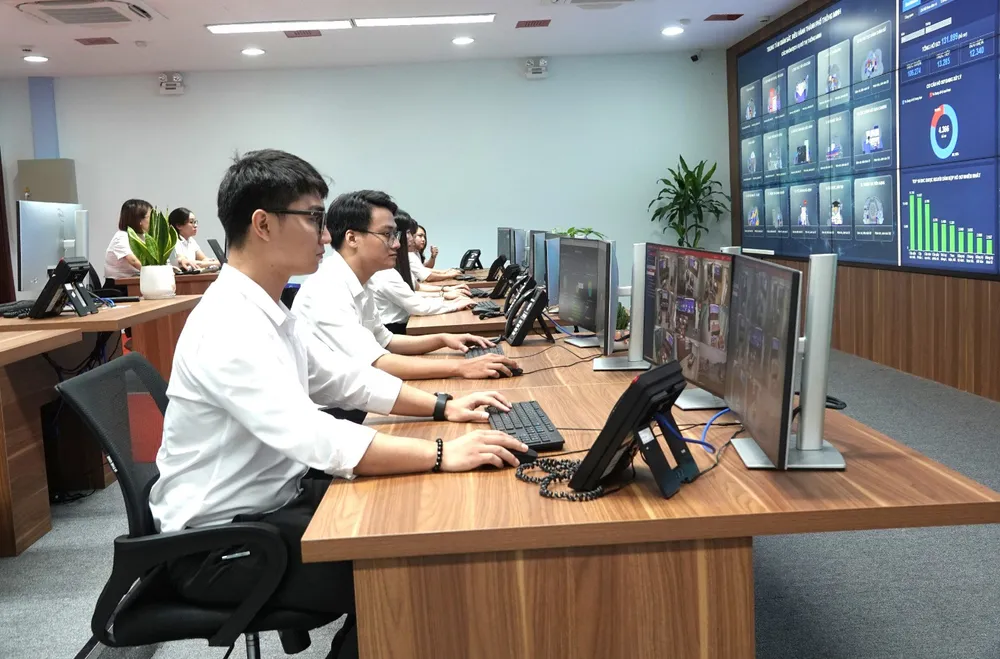 TP Đà Nẵng bước đầu đã ứng dụng AI vào quản lý, giám sát, điều hành phát triển kinh tế - xã hội. Ảnh: XUÂN QUỲNH TP Đà Nẵng bước đầu đã ứng dụng AI vào quản lý, giám sát, điều hành phát triển kinh tế - xã hội. Ảnh: XUÂN QUỲNH