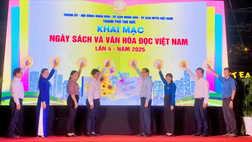 Khai mạc Ngày Sách và Văn hóa đọc Việt Nam lần 4 - năm 2025 tại Đường sách TP Thủ Đức z6522653112067_be2a6303b1671b03782d3861b2e857dc.jpg
