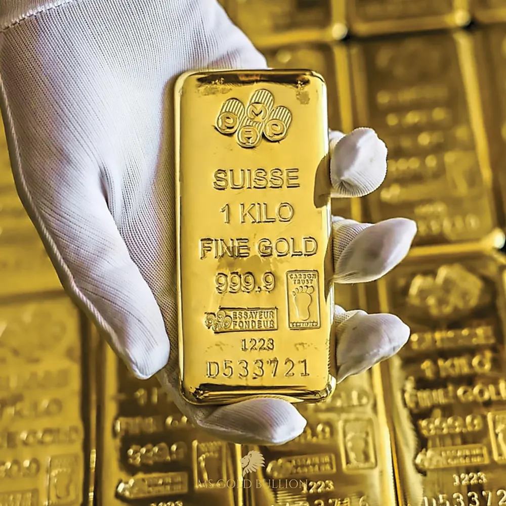 Mỹ áp thuế đối với vàng thỏi nhập khẩu loại 1kg. Ảnh: MSGOLD I8b.jpg