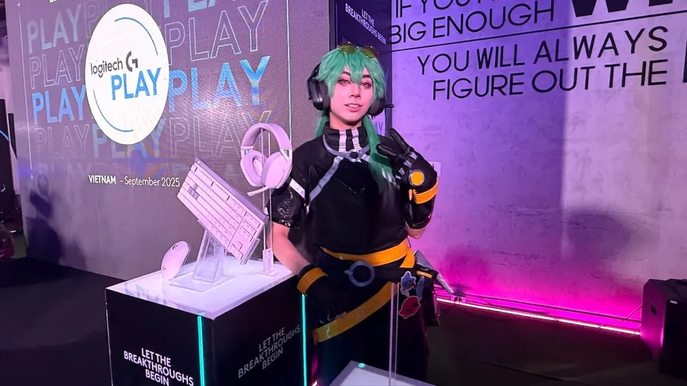 Logitech G Play 2025 với nhiều sản phẩm gaming hàng đầu thế giới của Logitech đã được giới thiệu