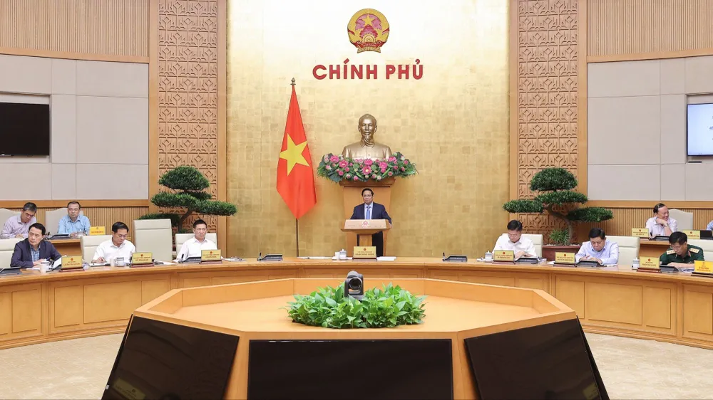 Thủ tướng chủ trì phiên họp Chính phủ về chính quyền địa phương 2 cấp