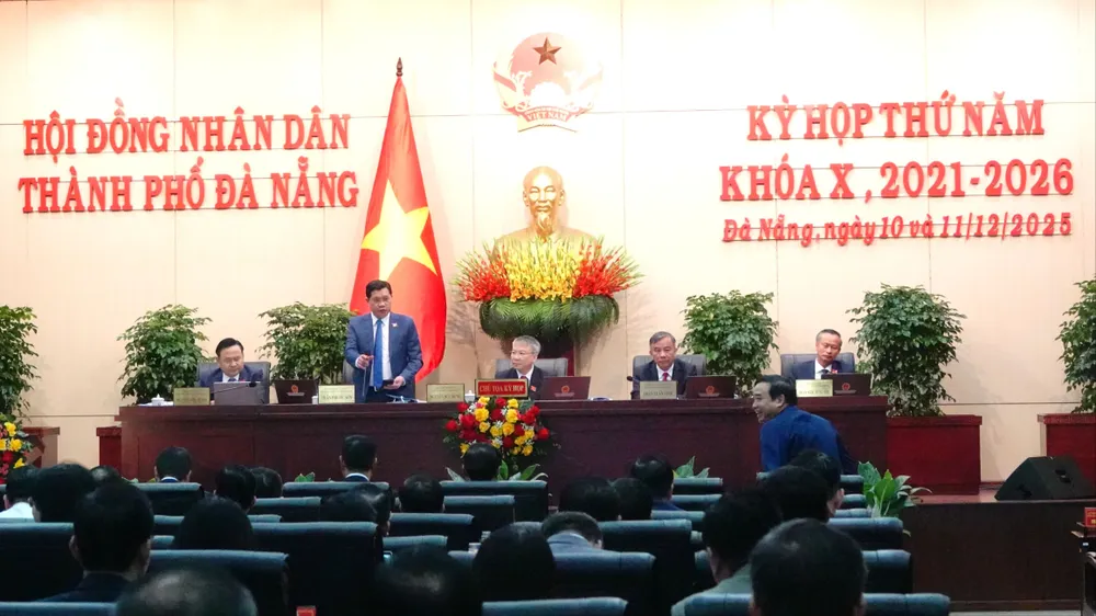 Toàn cảnh kỳ họp. Ảnh: XUÂN QUỲNH