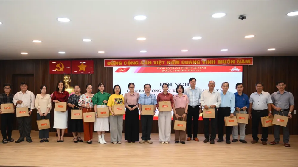 Phường Bình Tây (TPHCM) triển khai bộ công cụ hỗ trợ công tác kiểm tra, giám sát và thi hành kỷ luật Đảng