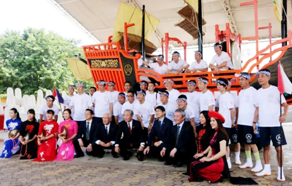 Tỉnh Nagasaki bàn giao mô hình Châu Ấn thuyền cho TP Hội An ảnh 8