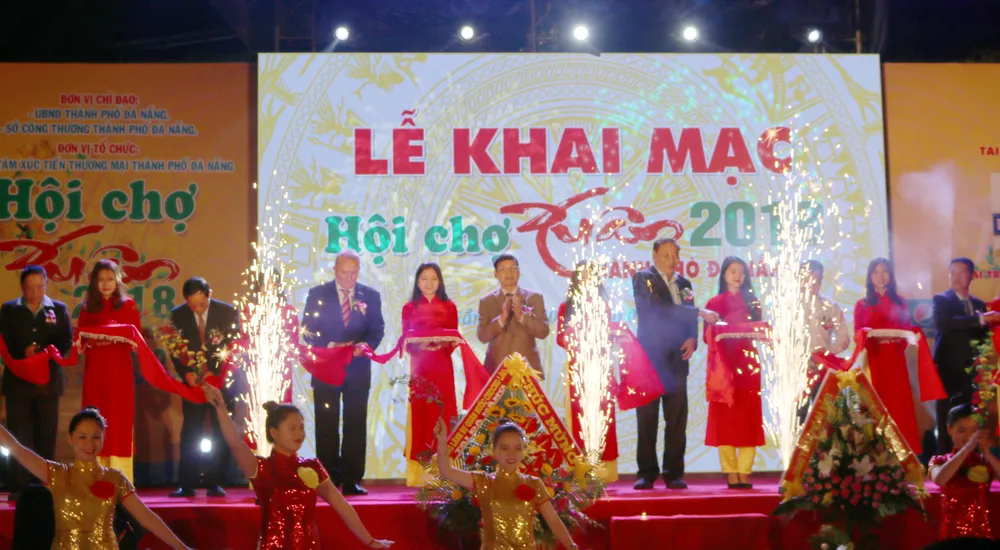 Đà Nẵng khai mạc Hội chợ Xuân Mậu Tuất 2018 ảnh 1
