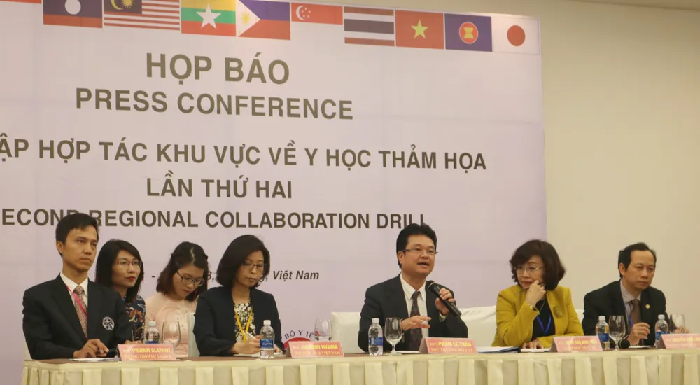 Diễn tập quốc tế ứng phó về y tế trong thảm họa ảnh 1