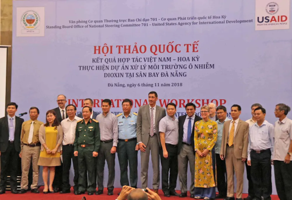 Đã xử lý hơn 90.000m³ bùn đất nhiễm dioxin tại sân bay Đà Nẵng ảnh 3