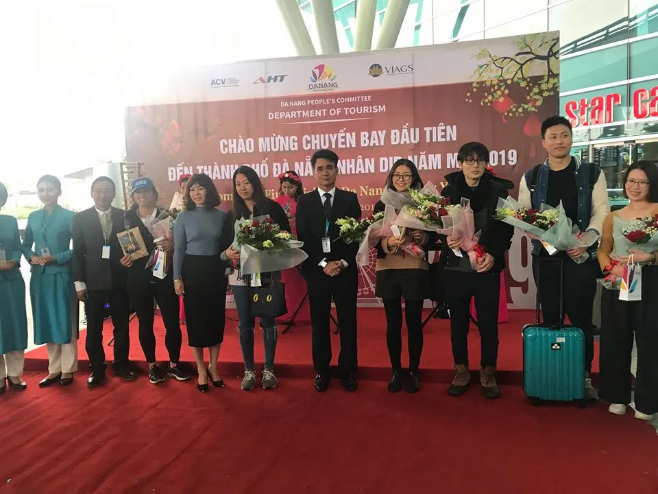 Quảng Nam – Đà Nẵng đón khách quốc tế “xông đất” đầu năm 2019 ảnh 3