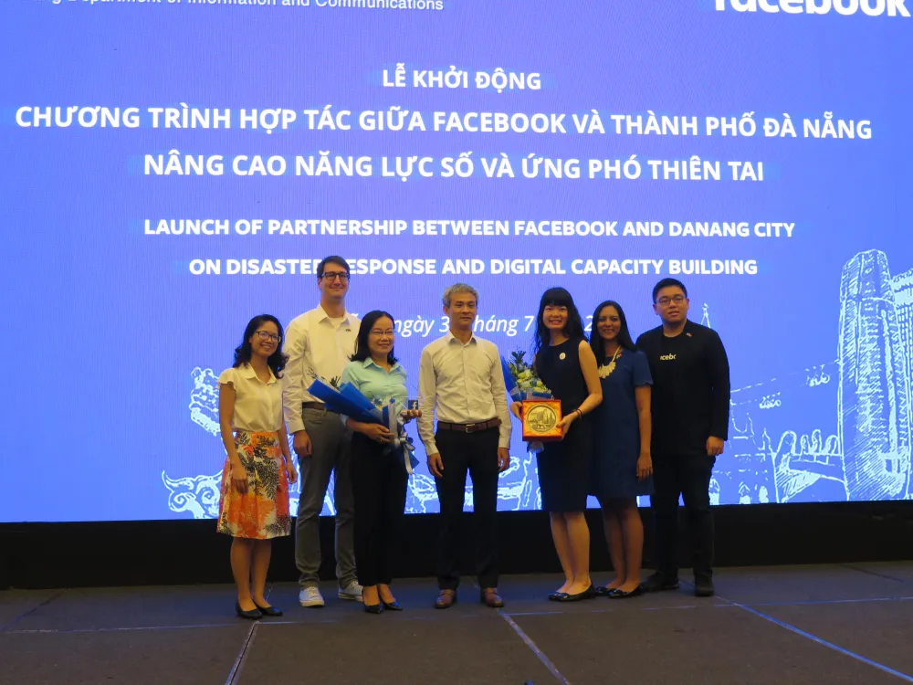 Đà Nẵng hợp tác với facebook để nâng cao năng lực số và ứng phó thiên tai ảnh 5 Đà Nẵng hợp tác với facebook để nâng cao năng lực số và ứng phó thiên tai ảnh 5