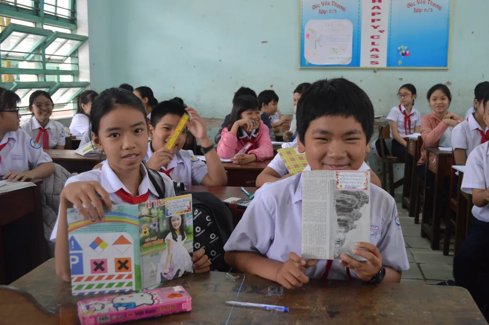 Trường học ở Hội An nói không với rác thải nhựa ảnh 2