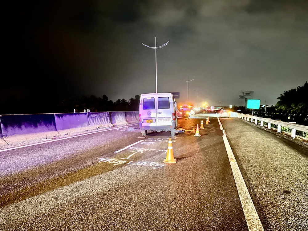 Hiện trường vụ tai nạn