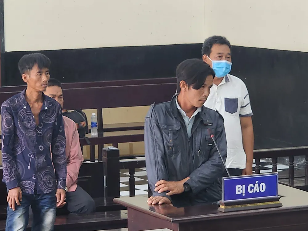 Trương Văn Khanh tại buổi xét xử sơ thẩm