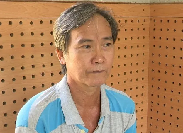 Lê Hồng Kiệt khi bị bắt. Ảnh: Công an Tiền Giang Lê Hồng Kiệt khi bị bắt. Ảnh: Công an Tiền Giang