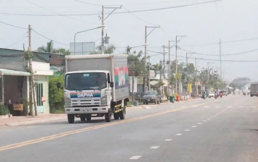 Đoạn đường nơi xảy ra vụ việc