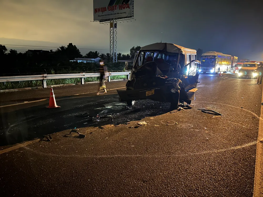 Hiện trường vụ tai nạn