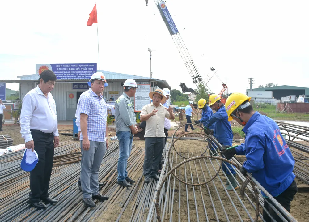 Dự án đường Vành đai 3 qua Long An còn 88 hộ dân chưa di dời Dự án đường Vành đai 3 qua Long An còn 88 hộ dân chưa di dời