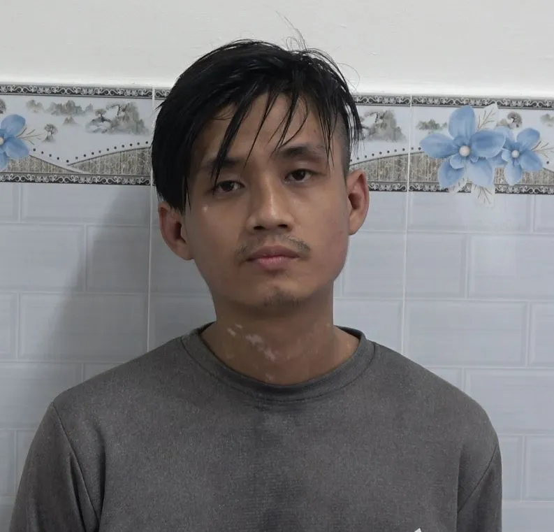 Võ Thanh Hòa khi bị bắt. Ảnh: Công an cung cấp