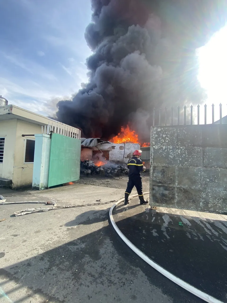 Hiện trường vụ cháy