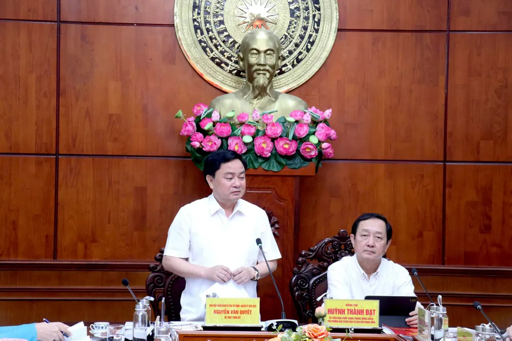 Bí thư Tỉnh ủy Tây Ninh Nguyễn Văn Quyết phát biểu BI THU TAY NINH.jpg