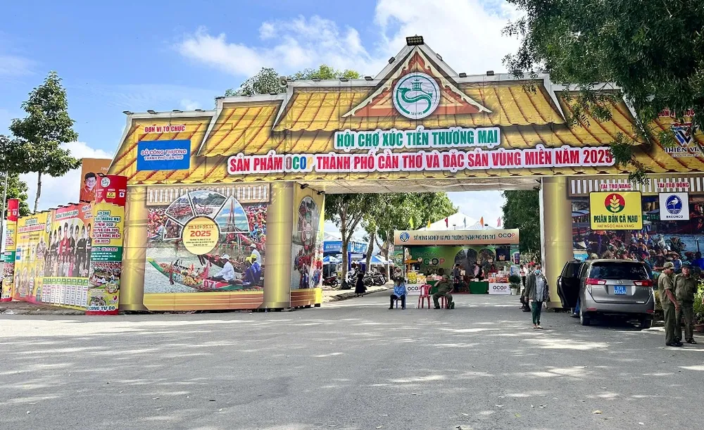 Hội chợ xúc tiến thương mại sản phẩm OCOP TP Cần Thơ 2025 ảnh 1.jpg