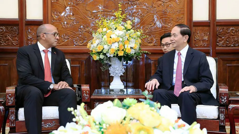Chủ tịch nước Trần Đại Quang tiếp Đại sứ Cuba tại Việt Nam ảnh 2 Chủ tịch nước Trần Đại Quang tiếp Đại sứ Cuba tại Việt Nam ảnh 2