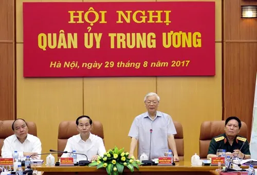 Tổng Bí thư Nguyễn Phú Trọng chủ trì Hội nghị Quân ủy Trung ương ảnh 1 Tổng Bí thư Nguyễn Phú Trọng chủ trì Hội nghị Quân ủy Trung ương ảnh 1