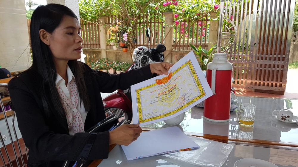 Cô Huế nói chặng đường lấy lại danh dự rất gian nan bởi bị trù dập có hệ thống mà nặng nề nhất là phòng GD-ĐT huyện Lệ Thủy.