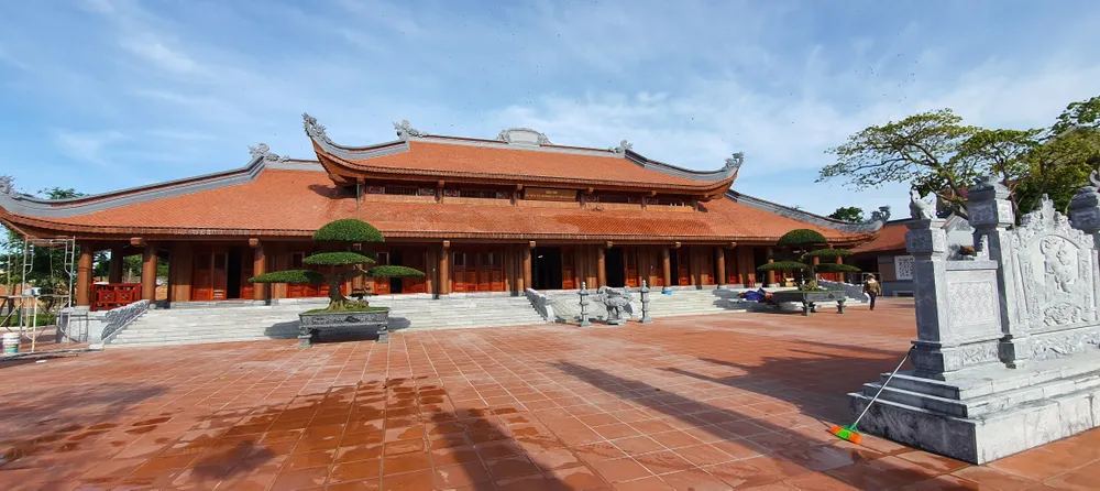 Hoàn thành đền thờ Bác Hồ và các anh hùng liệt sĩ tại Quảng Bình ảnh 1 Hoàn thành đền thờ Bác Hồ và các anh hùng liệt sĩ tại Quảng Bình ảnh 1