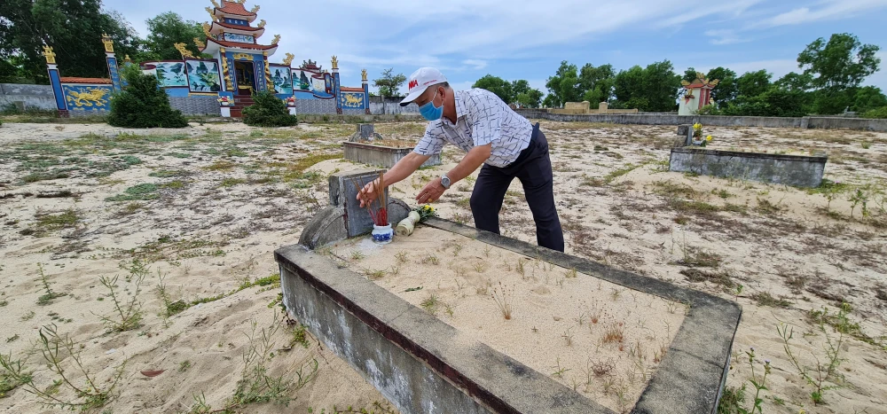 Mộ của danh tướng Nguyễn Phạm Tuân