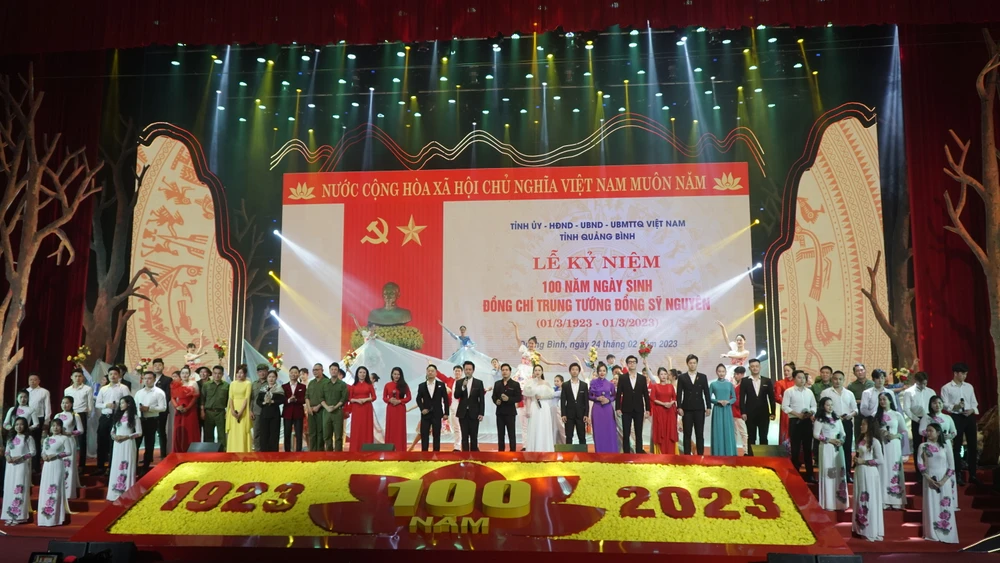 Lễ kỷ niệm 100 năm ngày sinh Trung tướng Đồng Sỹ Nguyên