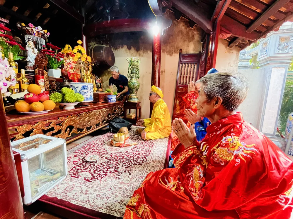 Lễ giỗ Liễu Hạnh Công Chúa ở xã Quảng Đông