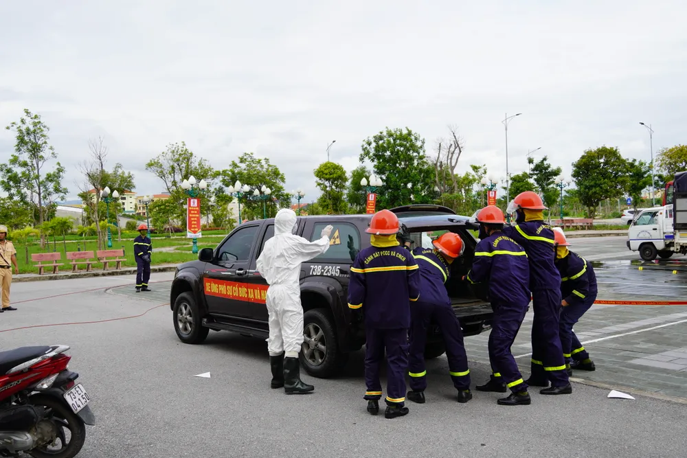 Các lực lượng diễn tập