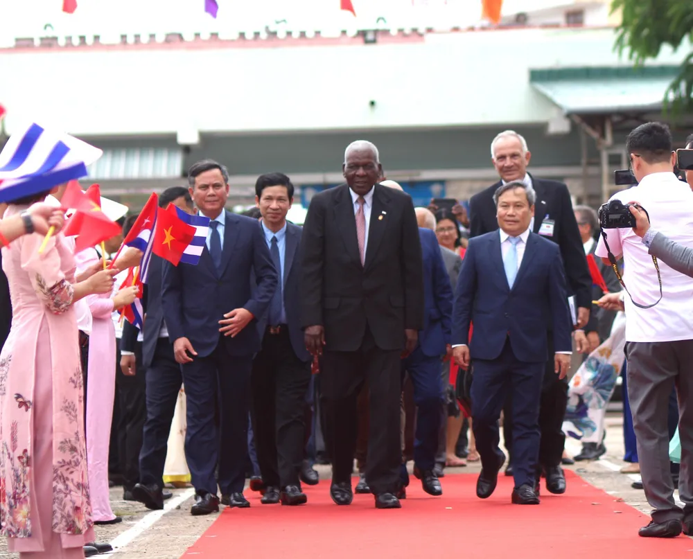 Chủ tịch Quốc hội Chính quyền Nhân dân Cuba Esteban Lazo Hernández thăm Quảng Bình