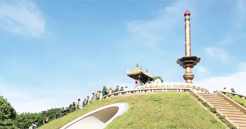 Phim Mưa đỏ dự kiến sẽ công chiếu ở Thành cổ Quảng Trị. Ảnh: VĂN THẮNG 1000060667.jpg