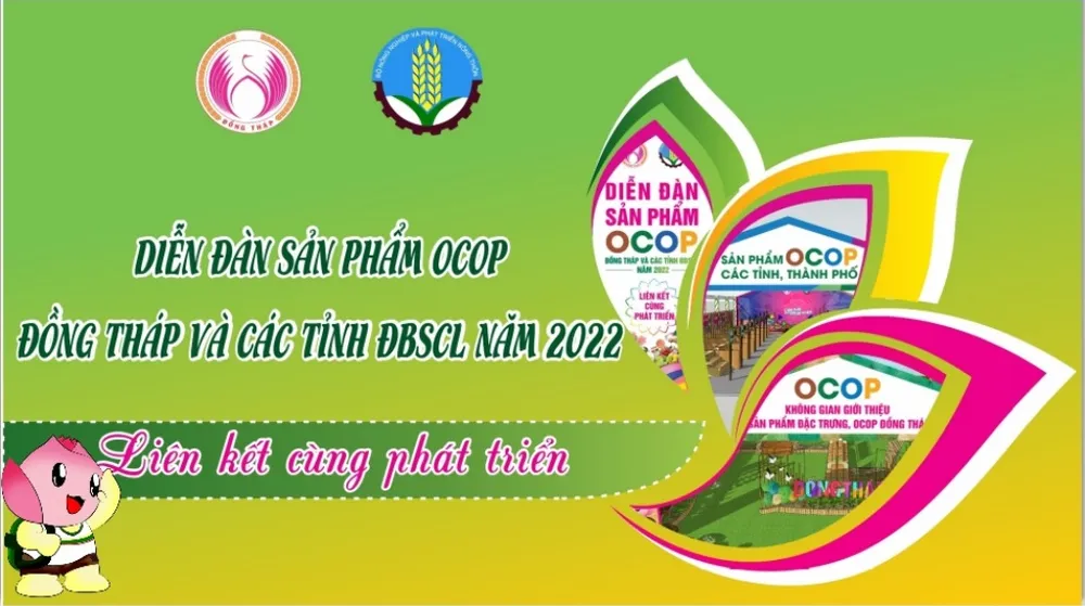 Diễn đàn OCOP Đồng Tháp và ĐBSCL thu hút 350 gian hàng tham gia ảnh 1 Diễn đàn OCOP Đồng Tháp và ĐBSCL thu hút 350 gian hàng tham gia ảnh 1