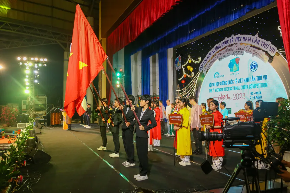 Toàn cảnh buổi khai mạc Toàn cảnh buổi khai mạc