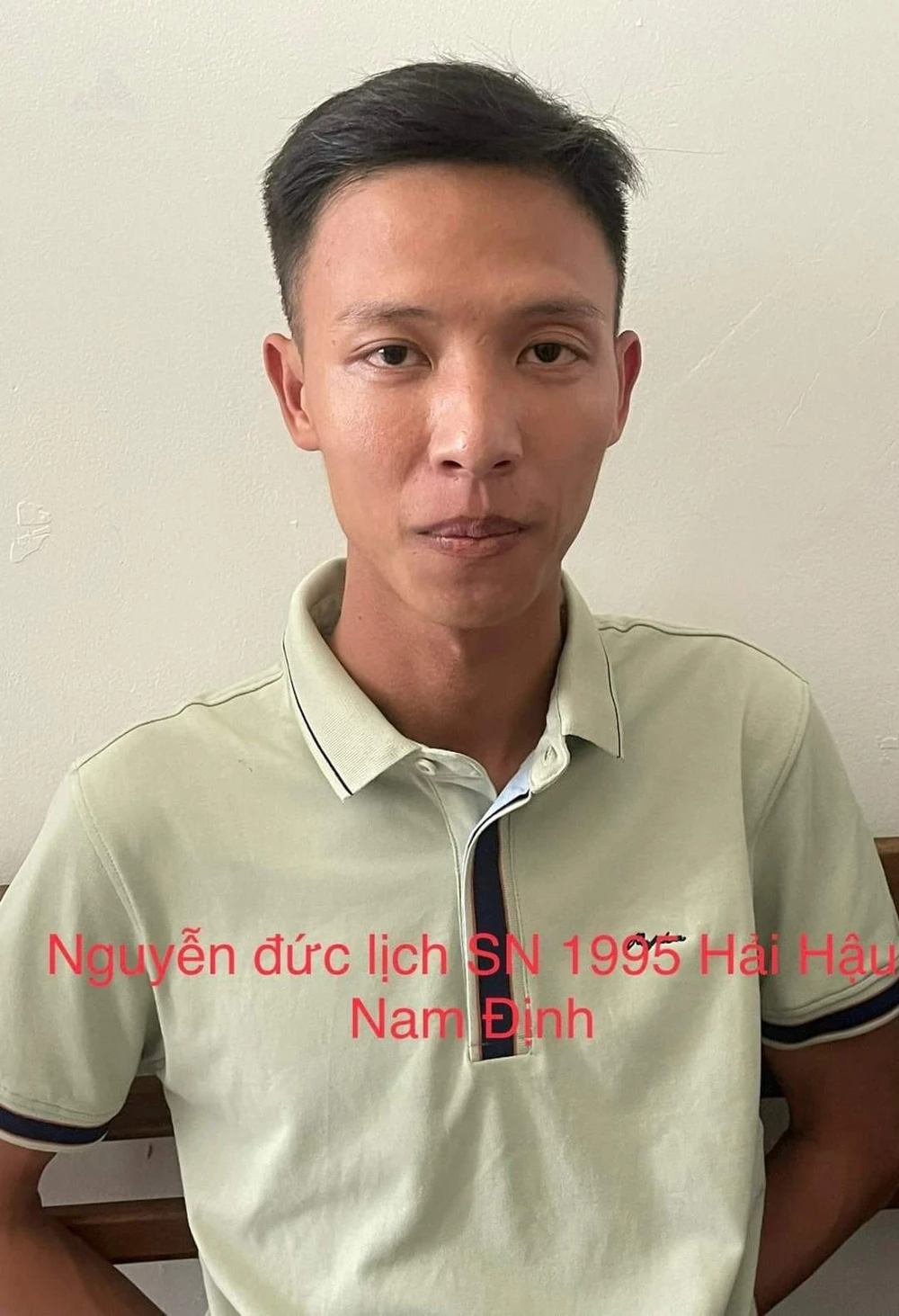 Đối tượng Nguyễn Đức Lịch