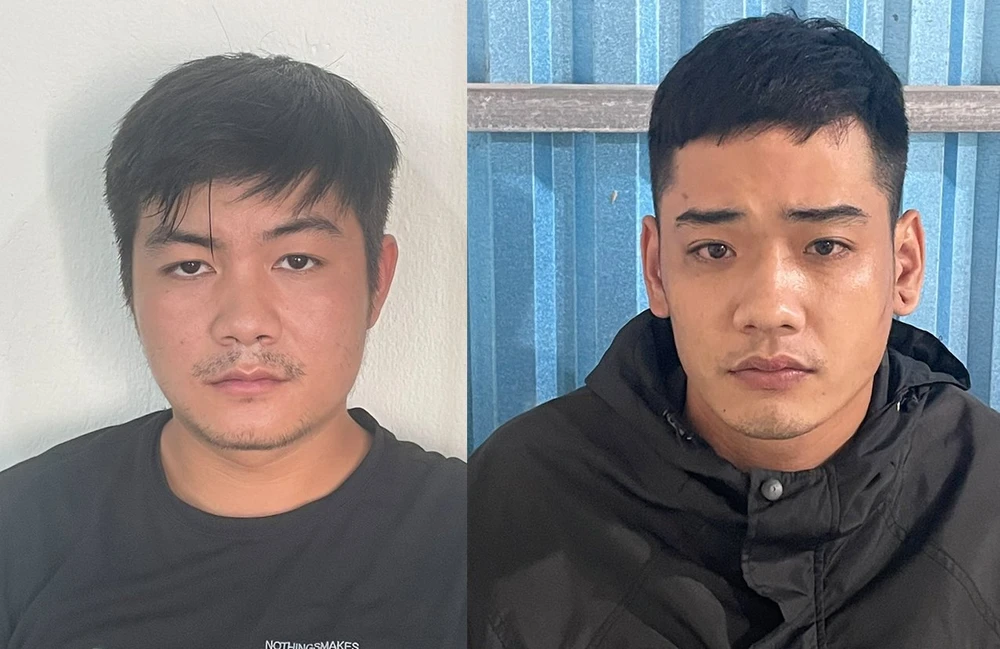 Dương Phan Quốc Minh và Phùng Quang Linh