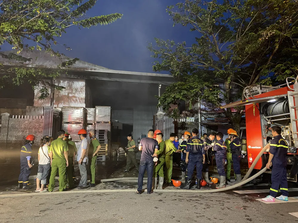 Hiện trường vụ cháy